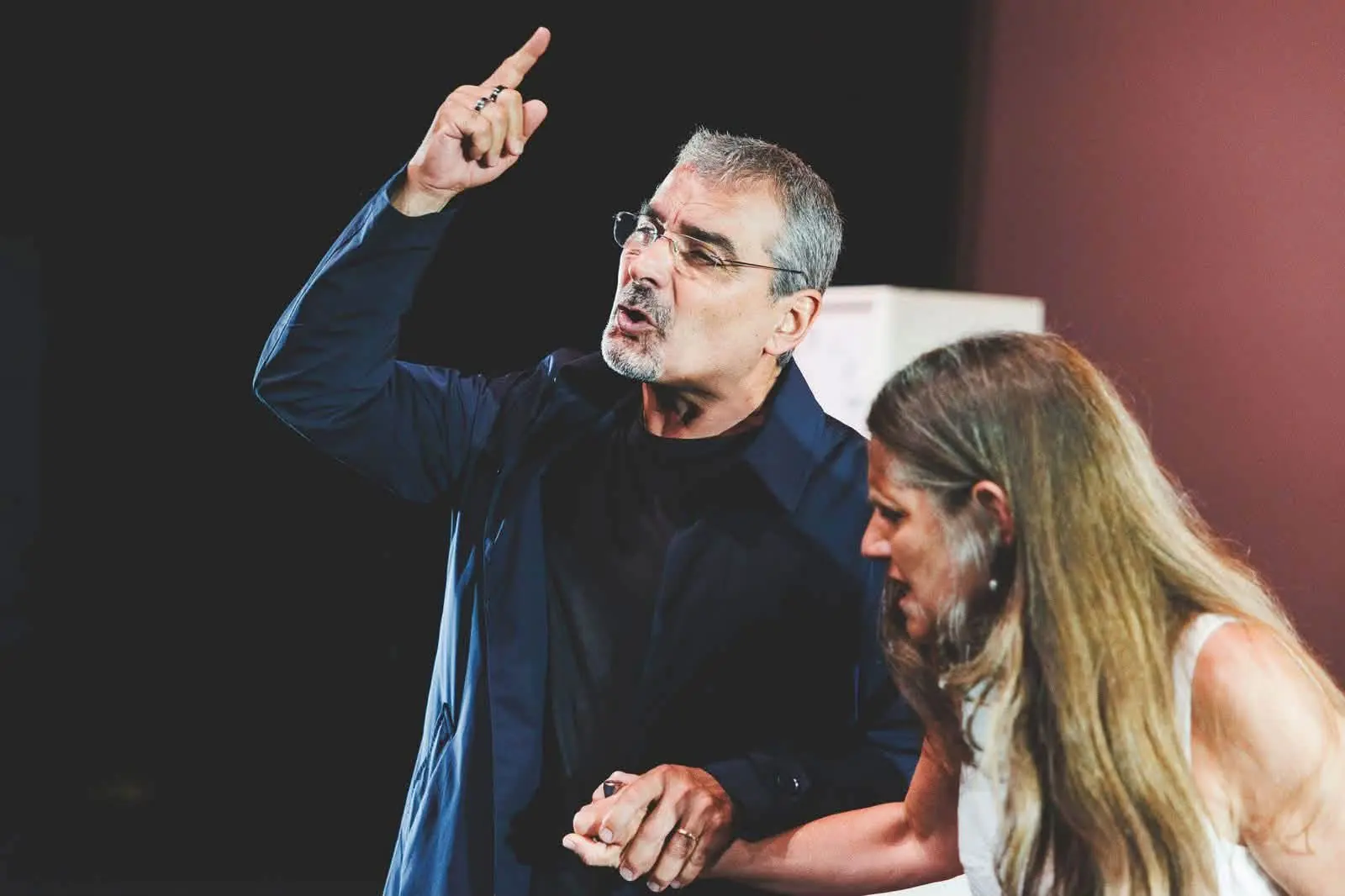 Primo piano di una scena drammatica - saggi e spettacoli 2026, Accademia OltrePalco Bari